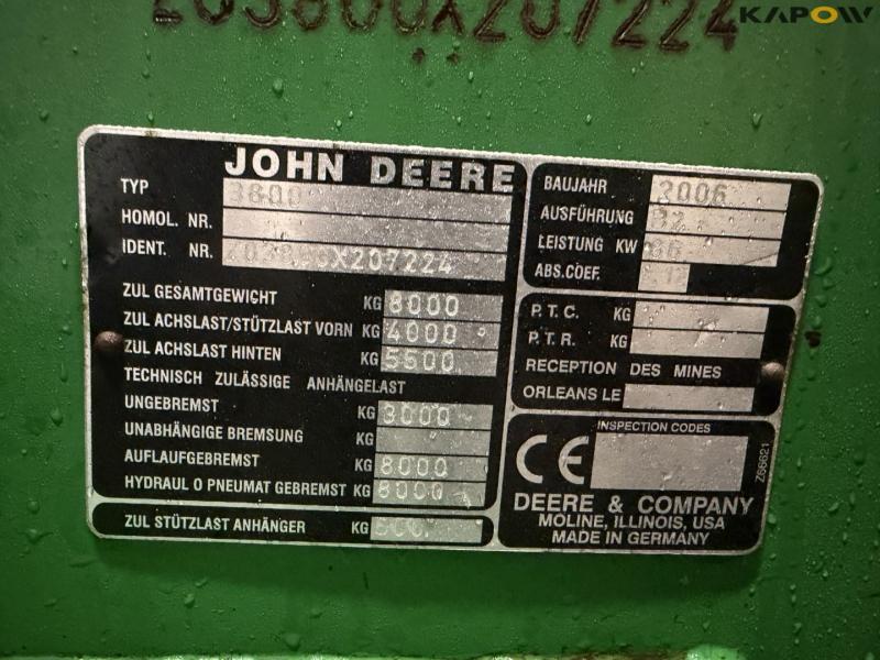 John Deere 3800 telelæsser 18