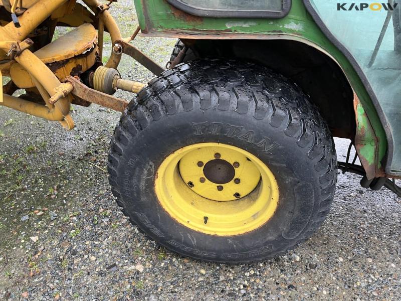 John Deere 4100 traktor med vinter udstyr 16