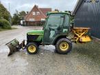 John Deere 4100 traktor med vinter udstyr 8
