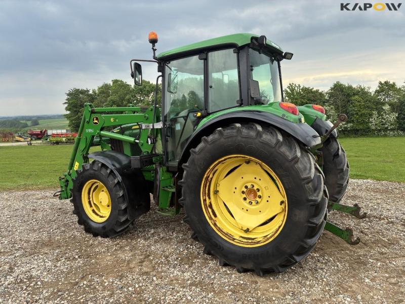 John Deere 6320 M traktor med frontlæsser 5