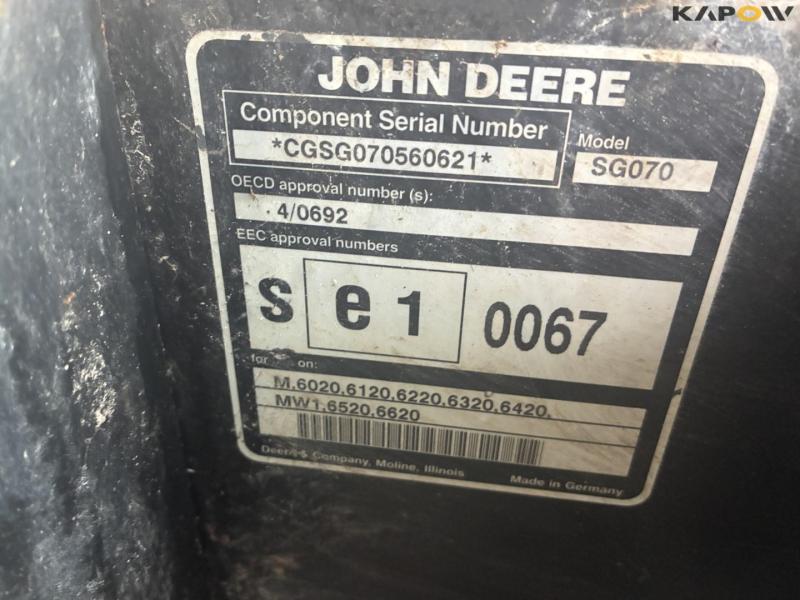 John Deere 6320 M traktor med frontlæsser 44