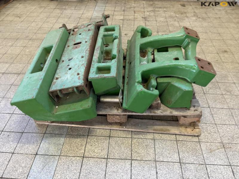 John Deere basis vægtklodser og trækkonsol 8