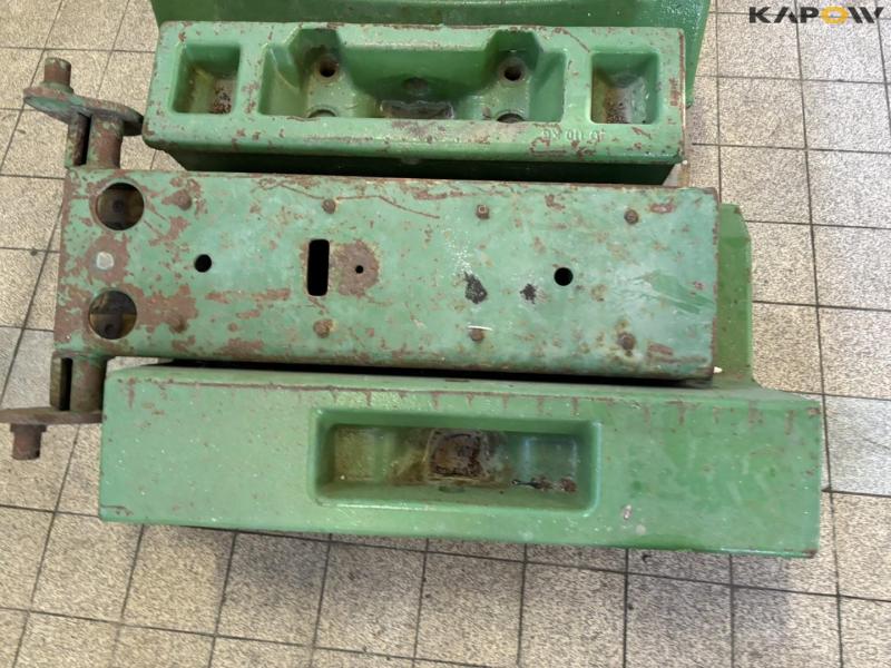 John Deere basis vægtklodser og trækkonsol 10