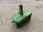 John Deere frontvægt 900kg 7