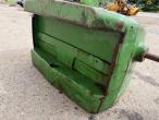 John Deere frontvægt 900kg 13