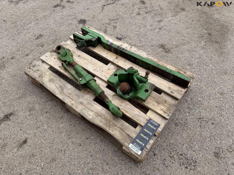John Deere gaffeltræk + kugletræk 5