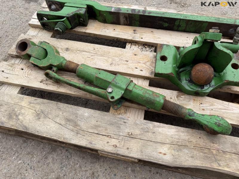 John Deere gaffeltræk + kugletræk 13