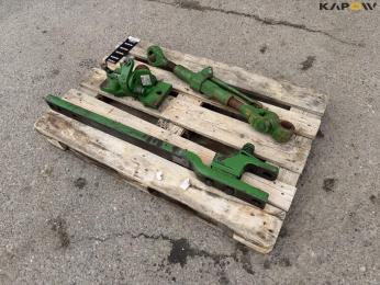 John Deere gaffeltræk + kugletræk