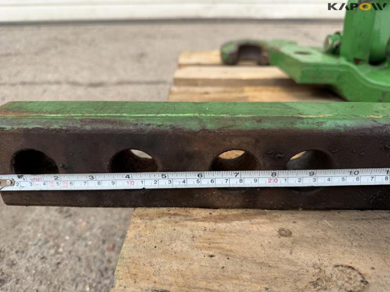 John Deere gaffeltræk og kugletræk 12