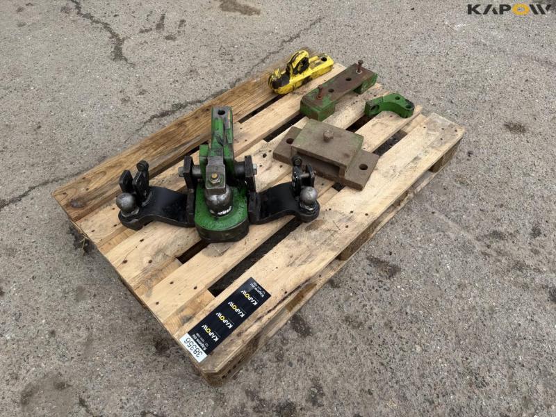 John Deere kugletræk + krogtræk 3