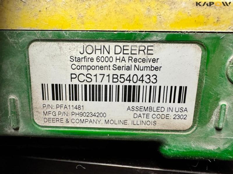 John Deere starfire 6000 6