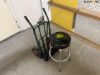 John Deere stol, sækkevogn og værktøjskasse 3