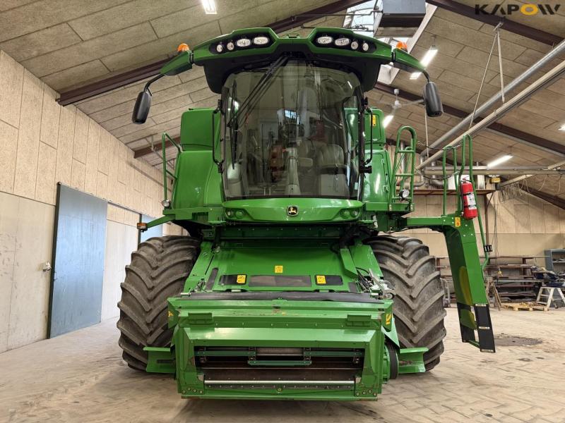 John Deere T660i mejetærsker med 30fod draper skærebord 2