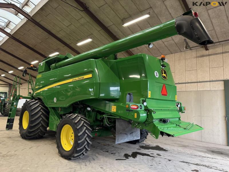 John Deere T660i mejetærsker med 30fod draper skærebord 6