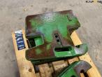 John Deere vægtskiver - 14 stk. a 50kg 12