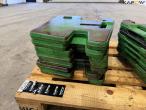 John Deere vægtskiver - 14 stk. a 50kg 9