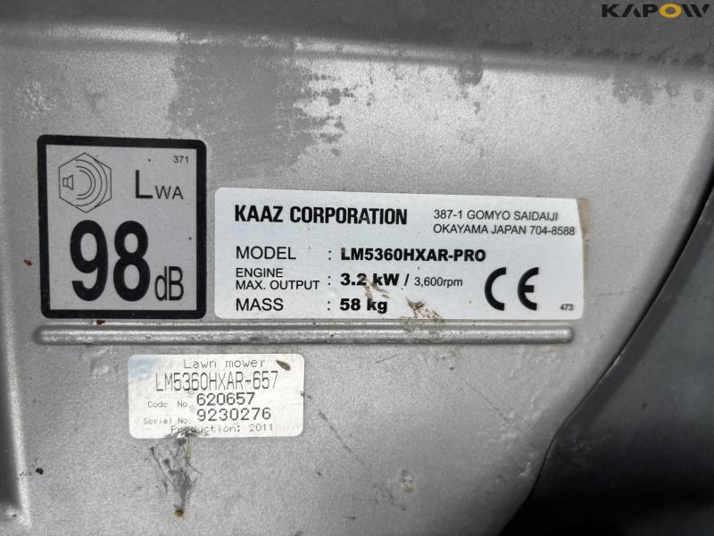 Kaaz LM5360HXAR-PRO plæneklipper 16