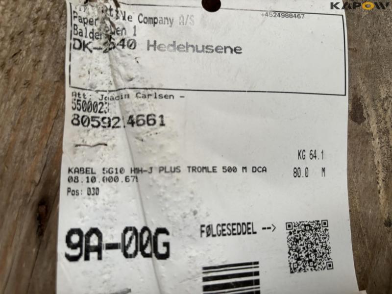 Kabeltromle med kabel 3