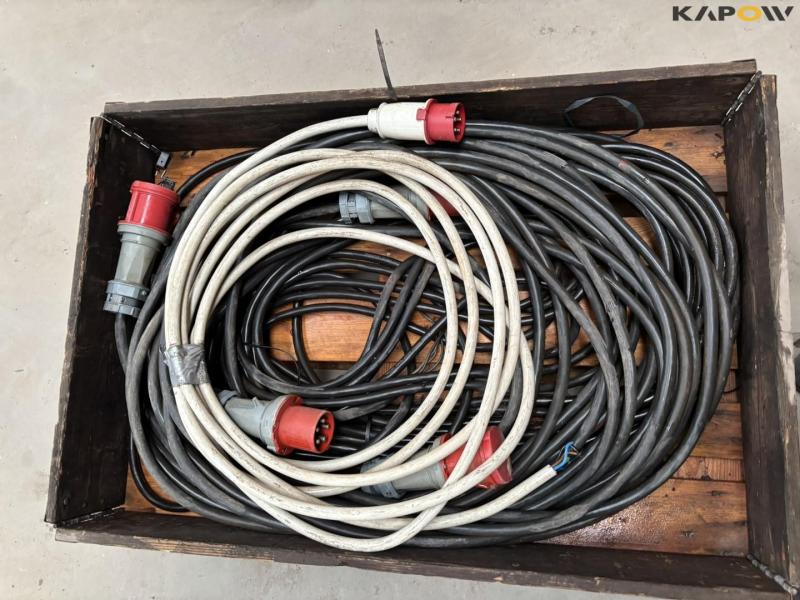 Kabler 32/63A + byggetavle 23