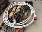 Kabler 32/63A + byggetavle 9