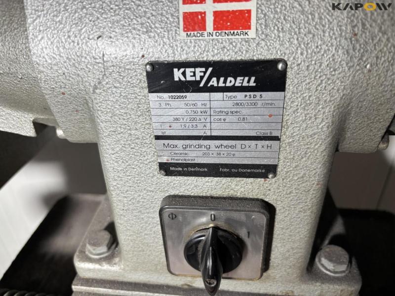 KEF/ALDELL PSD5 slibemaskine 4