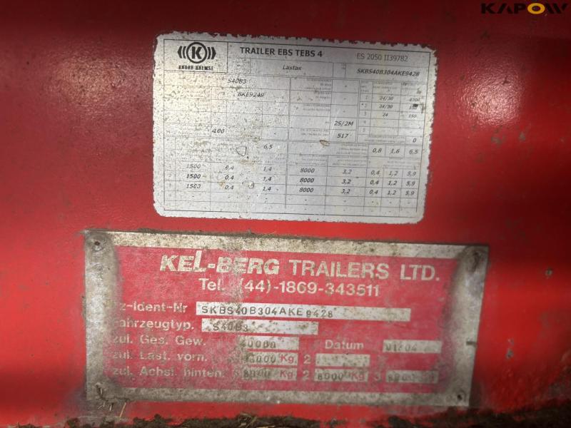 Kel-Berg flad/halmvogn 13,6 meter 33