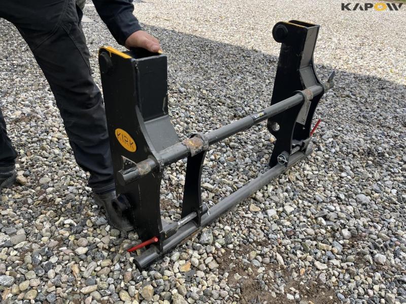 Kirk adapter fra Terex til Euro/sms hitch 3