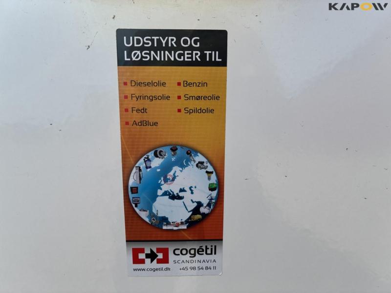 KN Beholderfabrik 2500 liter brandstoftank med pumpe 10