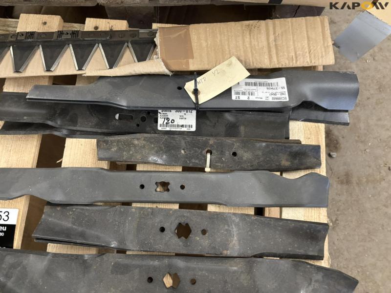 Knive og filtre til havemaskiner 7