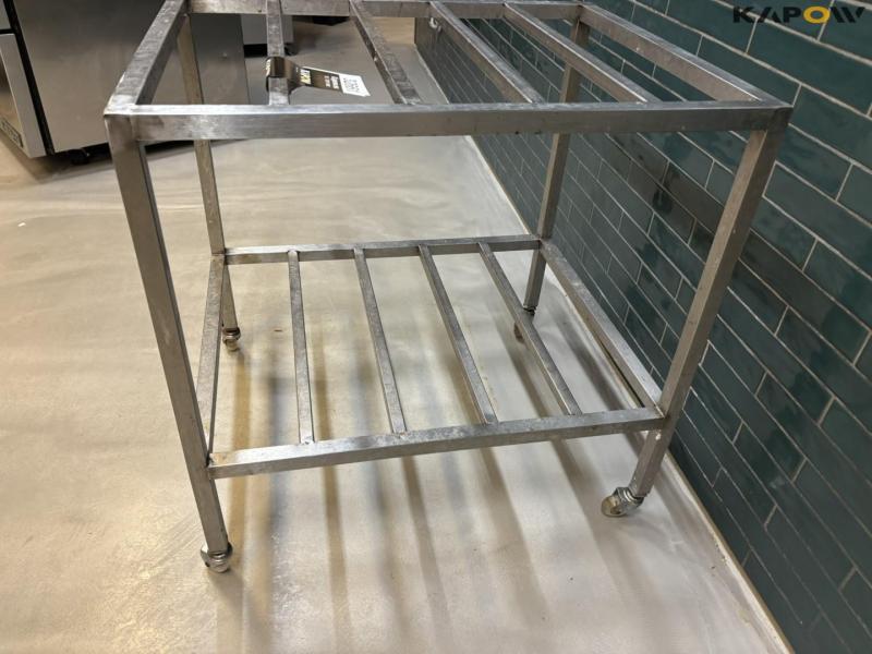 Kørebord i rustfri stål 34