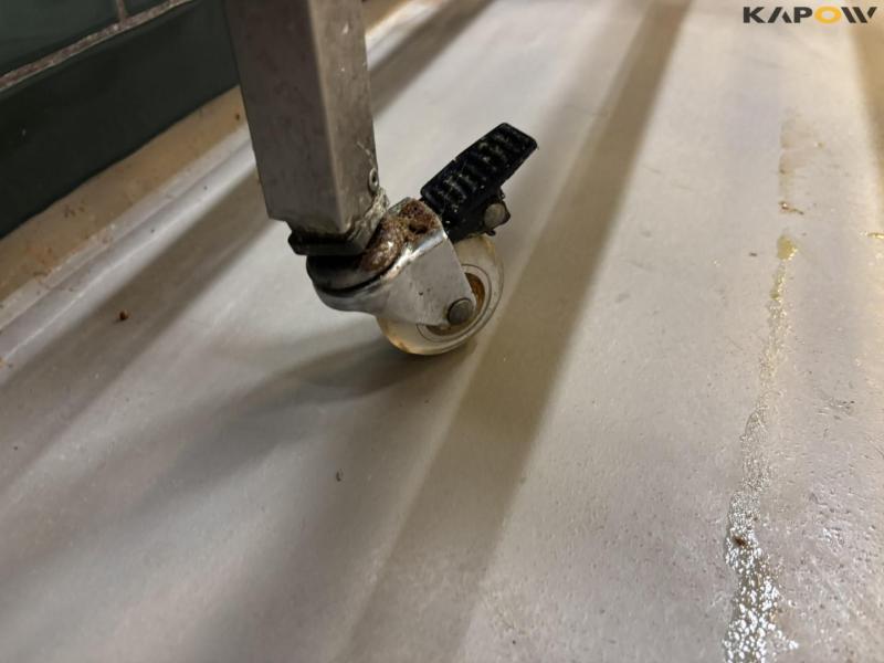 Kørebord i rustfri stål 40