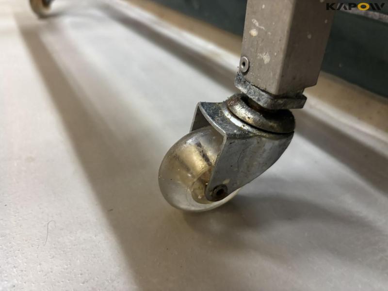 Kørebord i rustfri stål 42