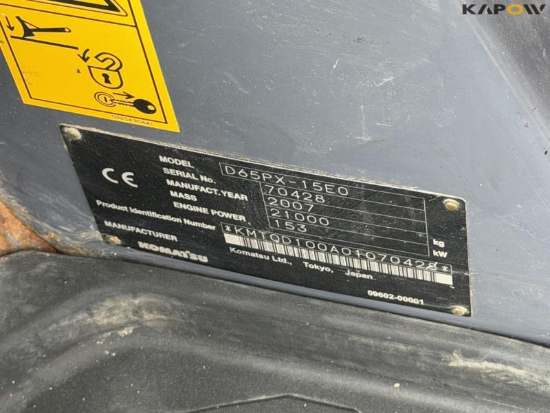 Komatsu D65PX dozer 51