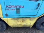 Komatsu FD 25 gaffeltruck 23