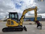 Komatsu PC55MR gravemaskine med rotortilt. 4