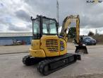 Komatsu PC55MR gravemaskine med rotortilt. 5