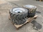 Komplette hjul 27x8.50-15 til minilæsser 3