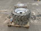 Komplette hjul 27x8.50-15 til minilæsser 4