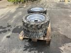 Komplette hjul 27x8.50-15 til minilæsser 8