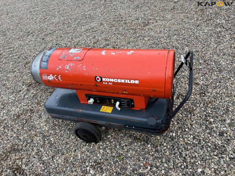 Kongskilde KA 40 varmekanon 8