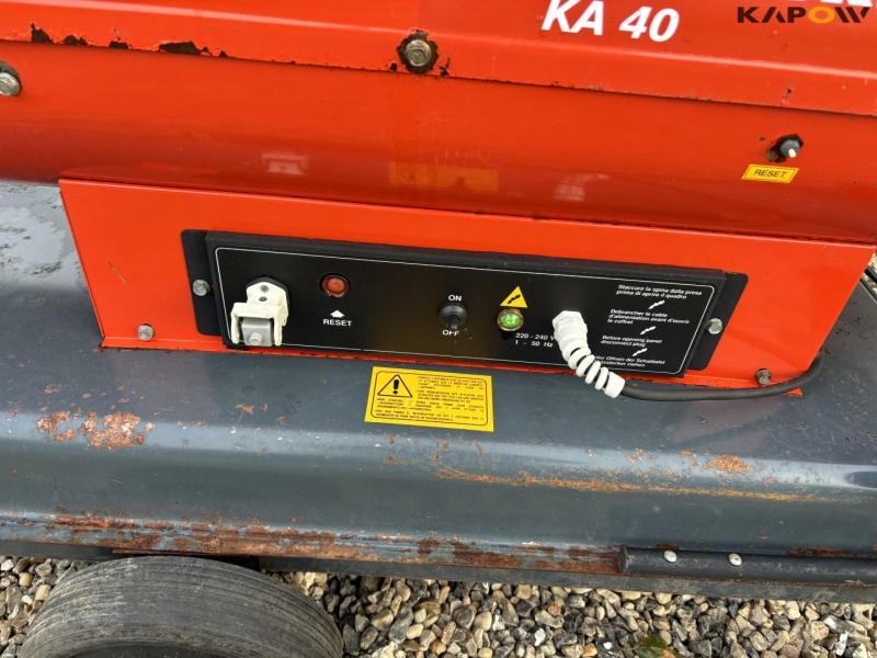 Kongskilde KA 40 varmekanon 9