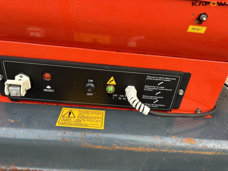 Kongskilde KA 40 varmekanon 10