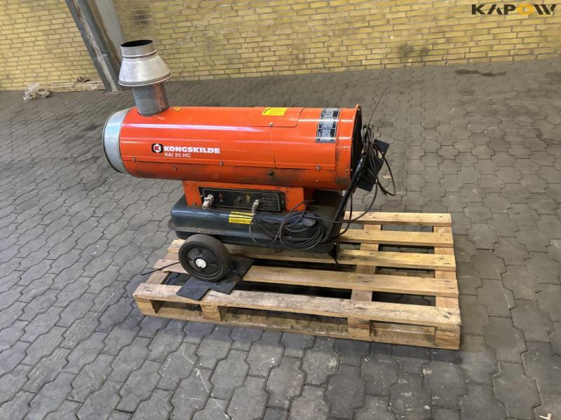 Kongskilde KAI 25 HC varmekanon 7