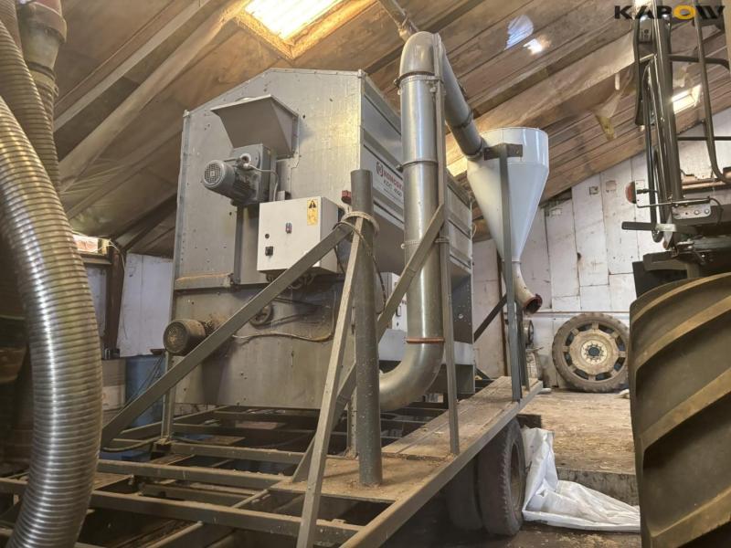 Kongskilde KDC 400 kornrenser på vogn 5