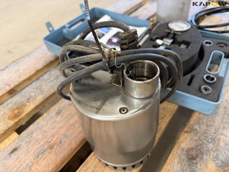 Kontrol af trykakkumulator 11