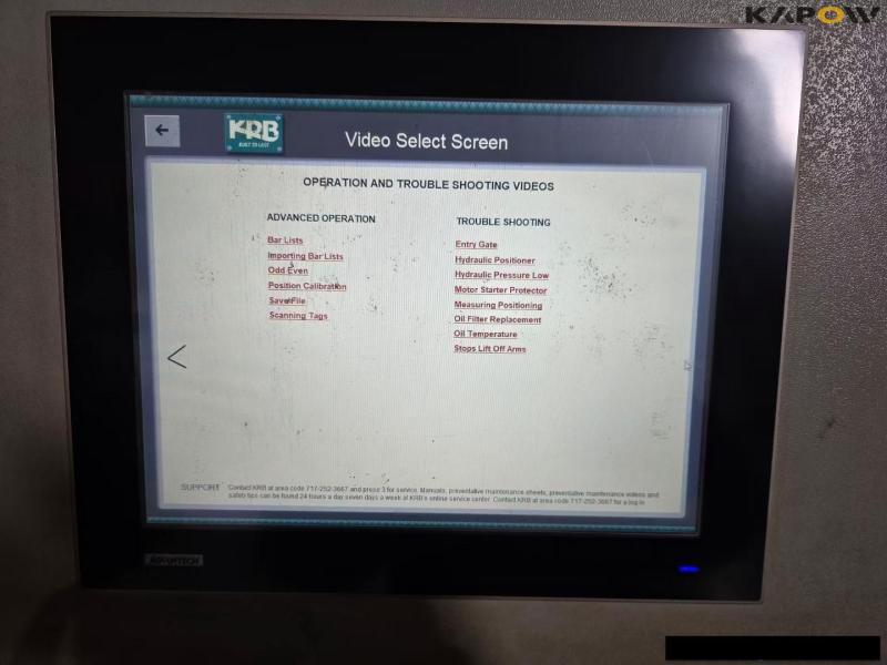 KRB H3000 industrimaskine til armeringsjern  80