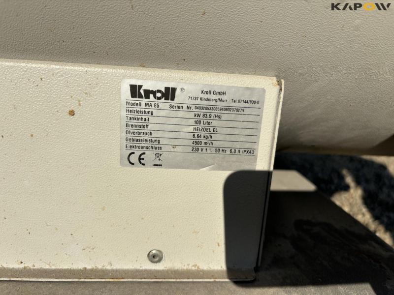Kroll MA85 varmekanon 14