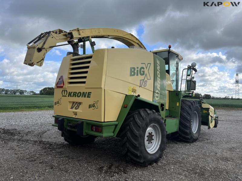 Krone Big X finsnitter med pickup og 12 række majsbord 5