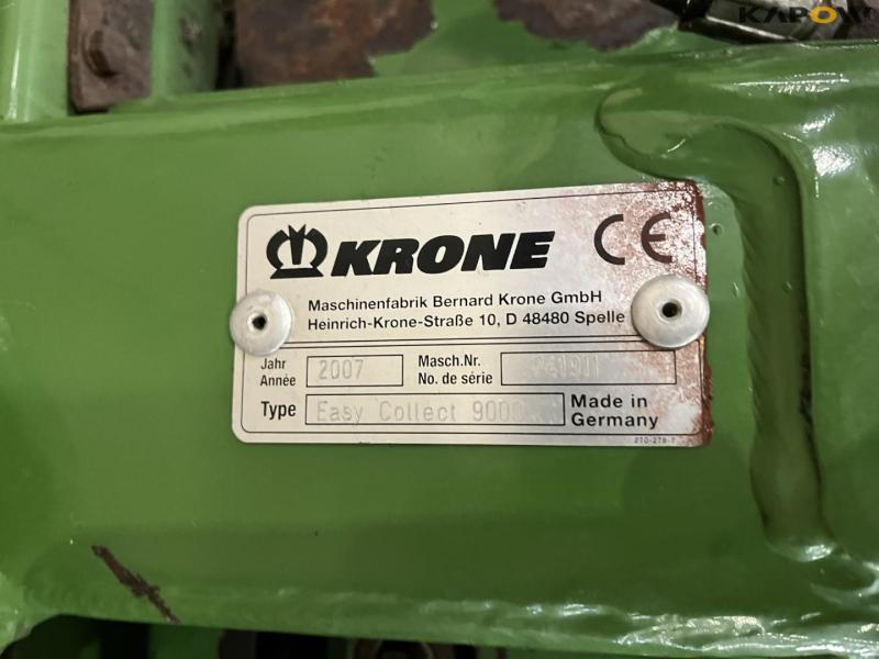 Krone Big X finsnitter med pickup og 12 række majsbord 79