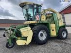 Krone Big X finsnitter med pickup og 12 række majsbord 1